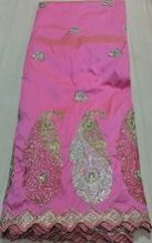 African Embroidered Laces Fabric Big George Fabric