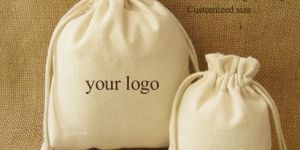 Printed Cotton Jewelry Pouches