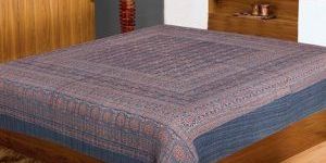 Jaipur Textile Hub Handmade Vintage Cotton Kantha Quilt Gudri Bed Cover SGG-50