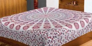 Ndian Traditional Print Mandala Tapestry