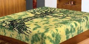 Tree Print Mandala Bedsheet