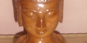 Wooden Buddha Statue