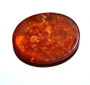 Manmade Baltic Amber Oval Cabochon Loose Stones Gemstone Cabochon