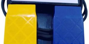 Double Paddle Metal Foot Switch