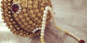 Handmade Metal Clutch Ladies Gold or Silver Handbags