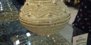 Handmade Metal Clutch Ladies Gold or Silver Handbags