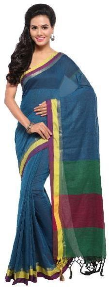 Cotton Linen Saree