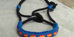 Rope Halter with Knotted Noseband