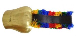 Swiss Cow Bell Brass Finish 5
