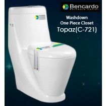 Wash Down One Piece Toilet C-721