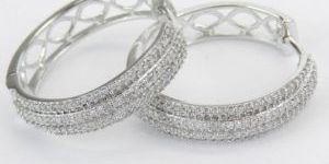 Carat Diamond Hoop Earrings