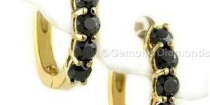 Diamond Hoop Earrings