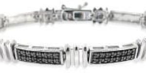 Tennis Bracelet Black Diamonds