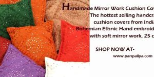 Hand Embroidered Cushion Covers