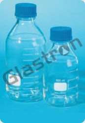 Reagent Bottle, Screw Cap, Narrow Mouth Graduated