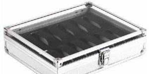 10 Grids Aluminium Watch Display Case