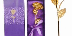 Gold Plated Rose