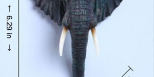 Resin And Iron Rustic Vintage Wall Rack