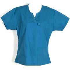 Women Rounded V-Neck Top