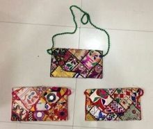 Handmade Ladies Fabric Clutch Purses