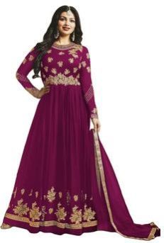 Party Wear Anarkali Suits Semi Stitched Suits Dress