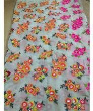 Fancy Embroidery Fabric Blankets