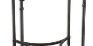 Accent Furniture Glass Top Round Side Table