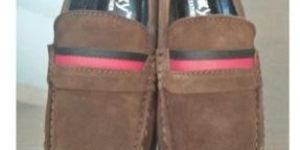 BROWN COLOR SUEDE LEATHER DAILY WEAR SHOES