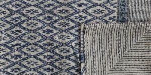 Print Quilt Fabric Cotton Bedspread Bohemian Reversible Throw Boho Blanket