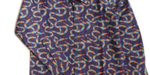 FIERY DRAGONS PRINT FULL SLEEVE SHIRT