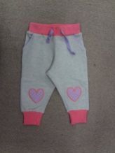 Winter Kids Straight Fit Grey Melange Trouser