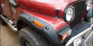 4 Inch Mahindra Thar 4x4 Wheel Arches