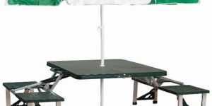 Folding Dining Cum Picnic Table Set