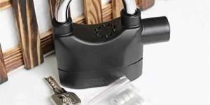 Security Padlock Siren Alarm Lock