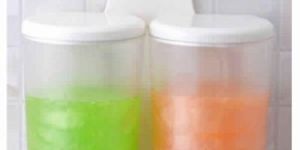 Suction Double Liquid Soap Dispenser