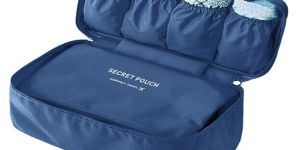 Travel Organiser Polyester Pouch Dark Blue