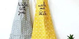 Cotton Kitchen Apron with 100% Cotton