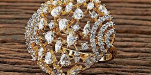 American Diamond Finger Ring