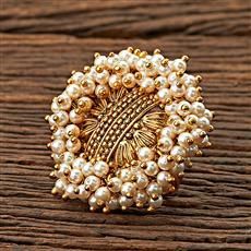 Ring with Gold Plating