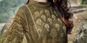 Pakistani Cotton Satin Salwar Kameez