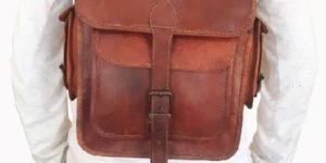 Men Leather Backpack