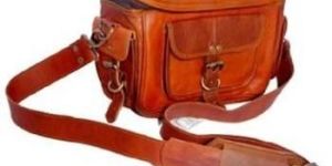 Genuine Leather Camera Bag