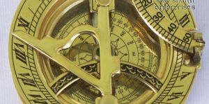 Brass Sundial Compass