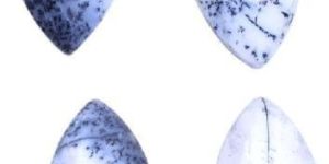 Dendritic Opal Marquise Rose Cut Flat Back