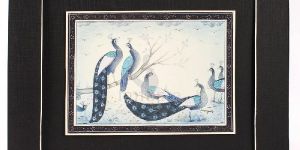 GARDEN MINIATURE PAINTING