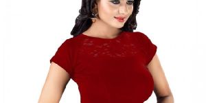 Maroon Designer Blouse