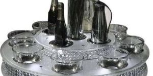 Revolving Lazy Susan Dining Table