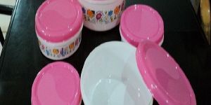 Food Grade Collapsible Plastic Tiffin Lunch Box