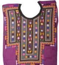Embroidered Vintage Banjara Beaded Fabric