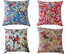 Printed Kantha Cushion Cover